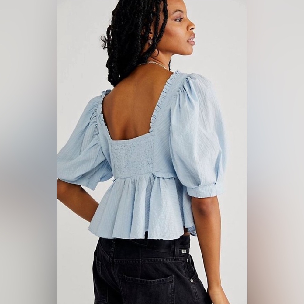 Free People Leave It To Me Top - Picture 2 of 6